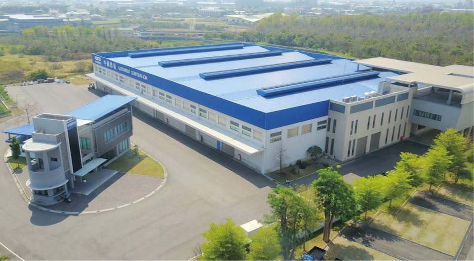 圖中為中鋼焊材仁德廠廠區