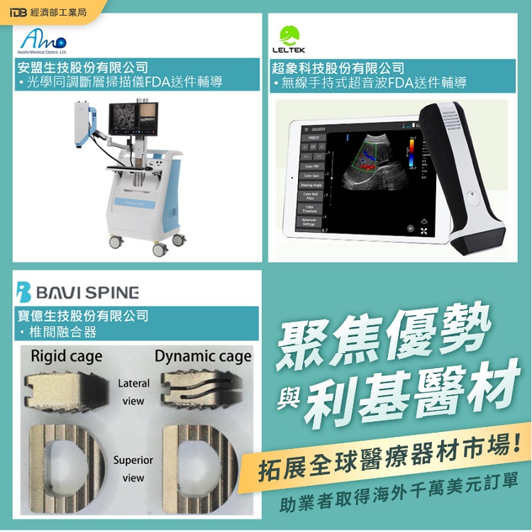 聚焦優勢與利基醫材，拓展全球醫療器材市場