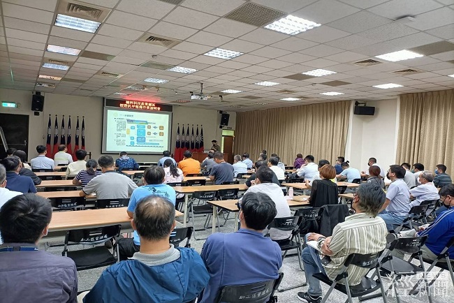 加工處27日召開園區抗旱整備作業會議