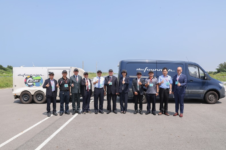 在經濟部的支持下，車輛中心順利完成了節能輪胎能效試驗室的建置，包含輪胎滾動阻力設備，以及總長670公