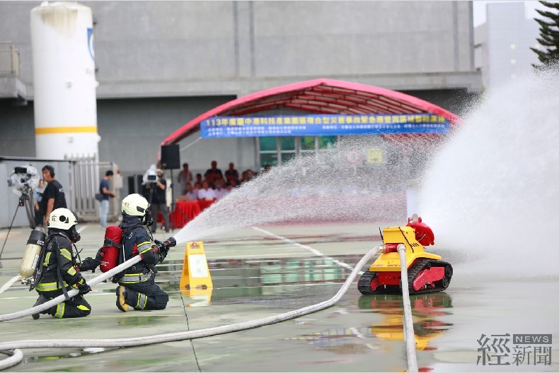 台中港科技園區防災演練 強化區域聯防應變能力
